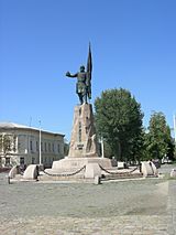 Statue of Yermak in Novocherkassk