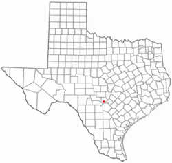 Location of Boerne, Texas