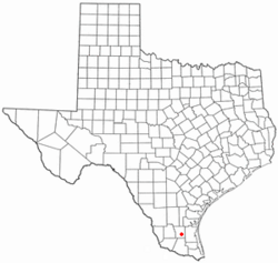 Location of Encino, Texas