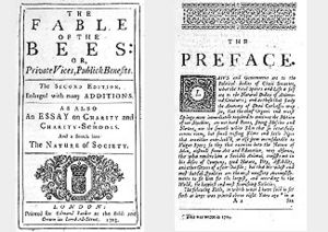 The Fable of the Bees (1705)