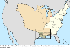 United States Central change 1812-04-30