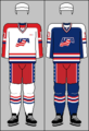United States national ice hockey team jerseys 1988 (WOG)