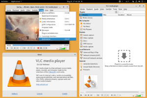 VLC 3.0.10 running on Linux and GNOME Shell.png