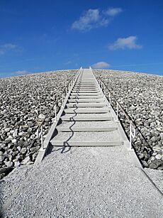 Weldon Spring Site containment stairway 1