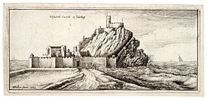 Wenceslas Hollar - Elizabeth Castle, Jersey 3