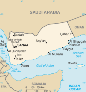 Yemen-map