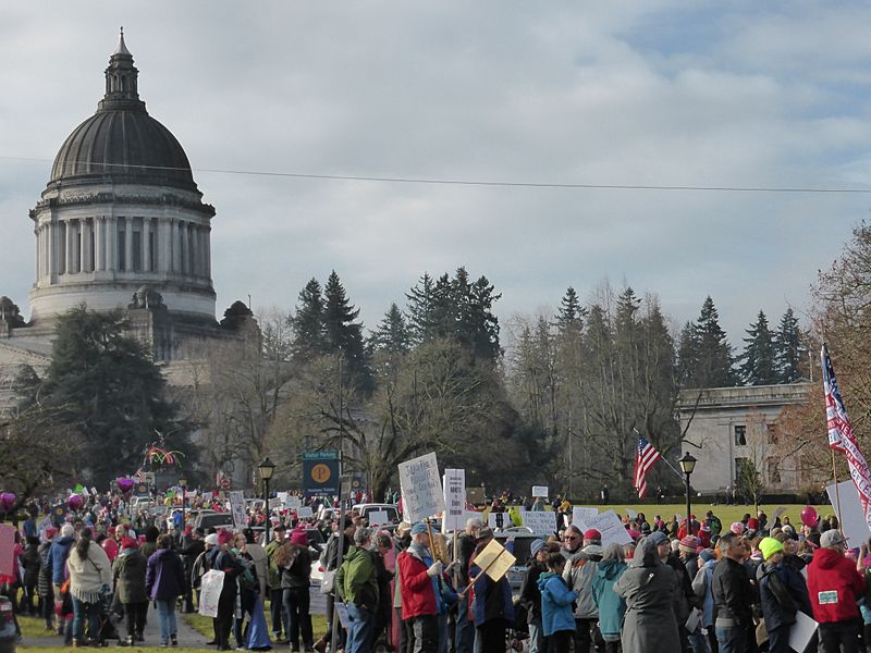 2017 Women's March at Olympia