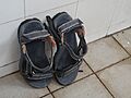 A simple sandals in the office