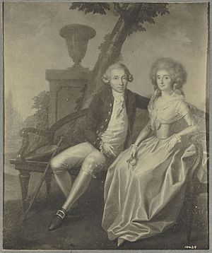 Aaron Burr and His Wife Theodosia Bartow
