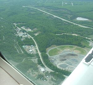 Aerial view of Chugiak, Alaska (cropped)
