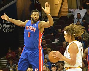 Andre Drummond and Anderson Varejao