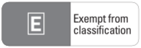 Australian Classification Exempt (E) Large.svg