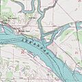 Big Skin Bayou Map