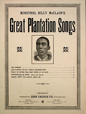 Billy McClain - Great Plantation Songs circa 1910