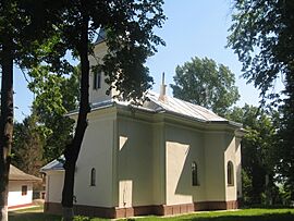 St. Nicholas church in Liteni