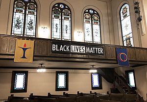 Black Lives Matter Indoor Banner