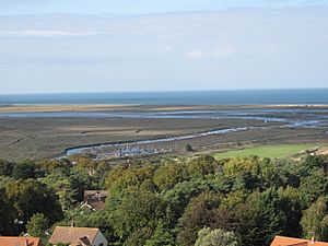 Blakeney Channel viewed from the top of St Nicholas Church - geograph.org.uk - 1516479