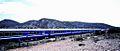 Blue Train passes through the Karoo