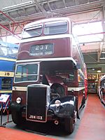 Bolton Corporation bus 77 (JBN 153), Museum of Transport in Manchester, 2 June 2012.jpg