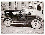 Car rigged with two pistols to measure a Bureau motorist’s reaction time in applying his brakes