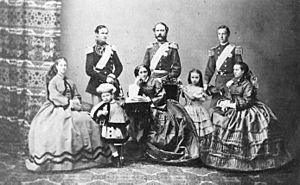Christian IX of Denmark and family 1862