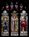 Christopher Whall stained-glass window, Risen Christ, All Saints Ashmont