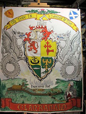 Clanranald Trust for Scotland Flagge