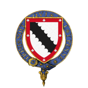 Coat of Arms of Sir Richard Ratcliffe, KG