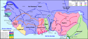 Colonizacion de l'Africa Occidentala