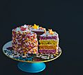 Colorful Cake (Unsplash)