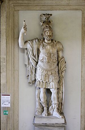 Colossal statue of Mars - Palazzo Nuovo - Musei Capitolini - Rome 2016