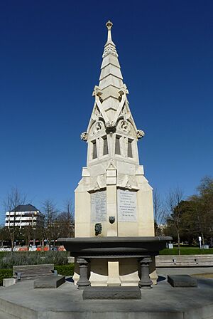 Coronation Memorial Fountain, Palmerston North 01
