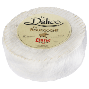 Délice de Bourgogne cheese 2 kg is exclusively produced by Fromagerie Lincet