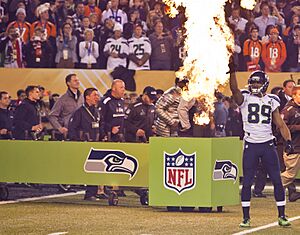 Doug Baldwin Super Bowl XLVIII pregame