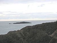 East Mouse- Ynys Amlwch from the cliff top near Garreg Fawr - geograph.org.uk - 1099769