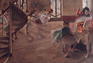 Edgar Degas, The Rehearsal, c. 1874.
