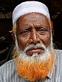 Elderly Man with Hennaed Beard - Old City - Dhaka - Bangladesh (12850630365)