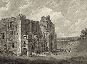 Engraving of Castle Rising