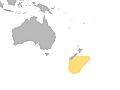 Ezealandicus distribution