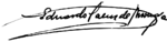 Firma de Eduardo Sáenz de Buruaga, director general de la Guardia Civil.svg