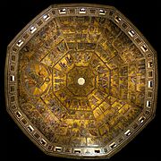 Florence baptistery ceiling mosaic 14493px