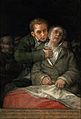 Francisco de Goya - Self-Portrait with Dr. Arrieta - Google Art Project