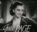 Gale Page in Four Daughters trailer