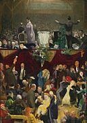 George Bellows Saw Dust Trail 1916 Milwaukee