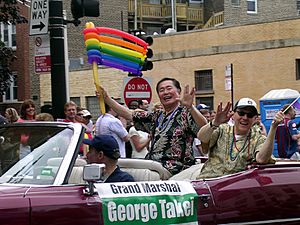 George Takei Chicago Gay & Lesbian Pride 2006