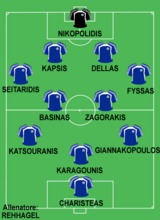Greece 2004 lineup
