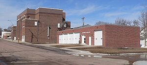 Hartington, Nebraska fire hall and auditorium