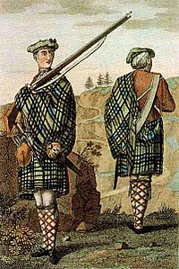 Highland soldier 1744