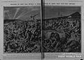 Illustrated London News Arthur Cadwgan Michael illustration of an Ottoman attack on Royal Inniskilling Fusiliers positions near Achi Baba 1915