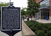 Information Plaque for the Pennsylvania State University’s Berkey Creamery